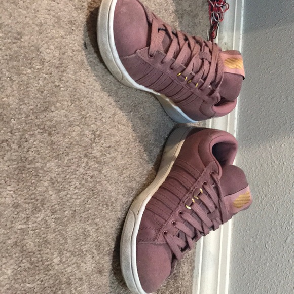 k swiss rose gold sneakers